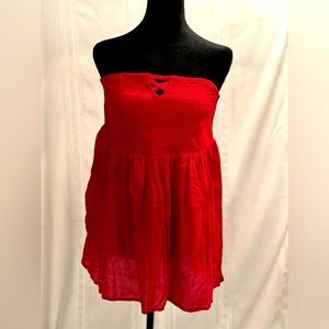 Torrid red tube top NWT size 1xl
